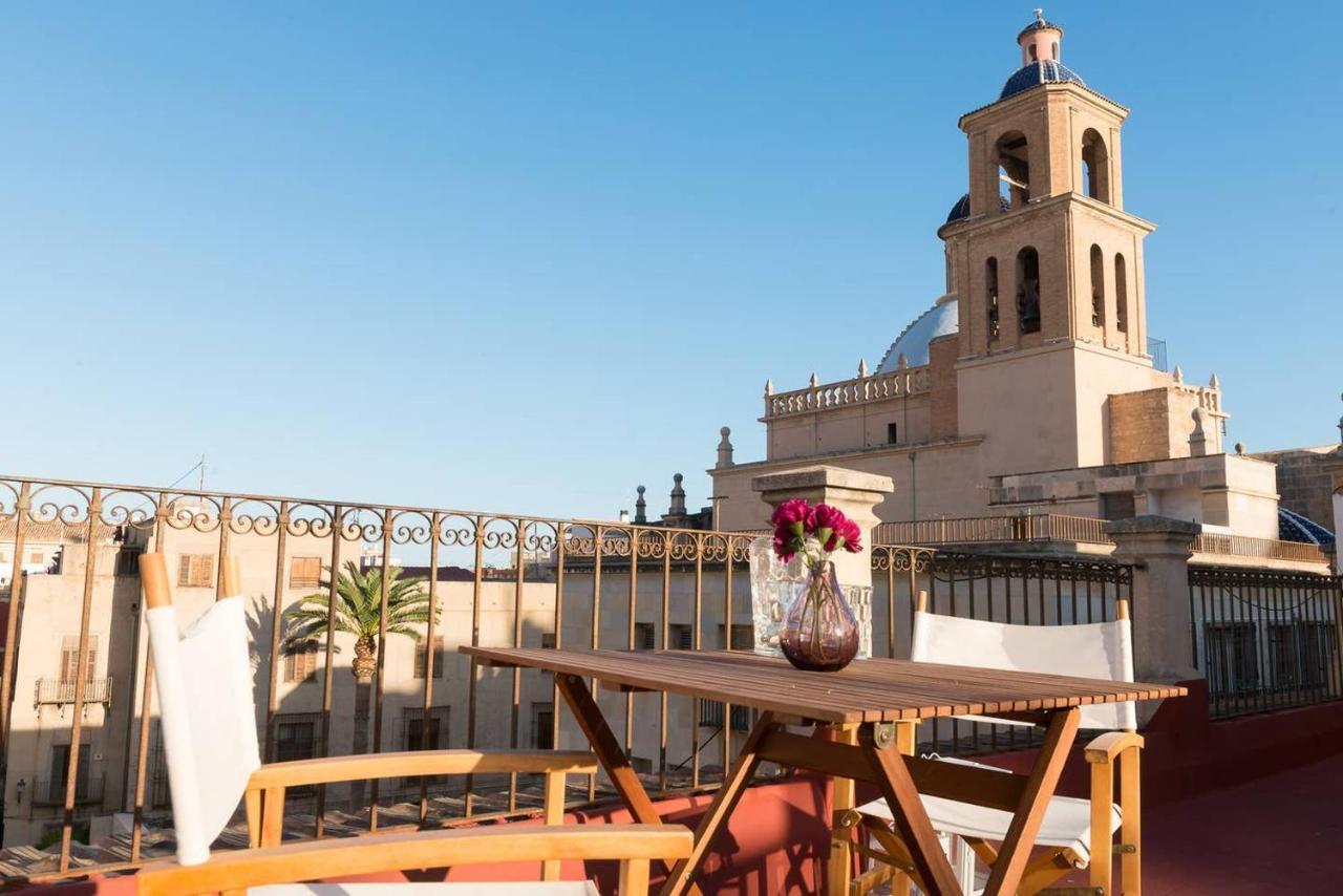 Alc - Stylish Studio With Fantastic Terrace, Old Town Alicante Zewnętrze zdjęcie